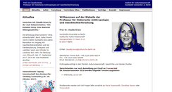 Desktop Screenshot of claudiabruns.de